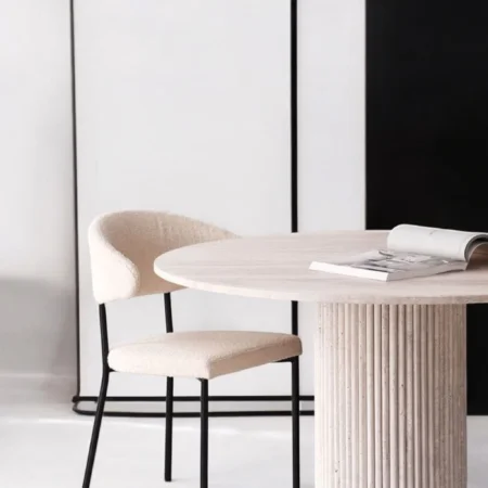LAZINE-La table tendance en travertin